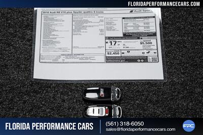 2018 Audi R8 5.2 quattro V10 Plus Spyd   - Photo 27 - Riviera Beach, FL 33407