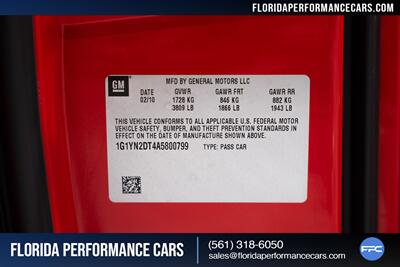 2010 Chevrolet Corvette ZR1 - Photo 26 - Riviera Beach, FL 33407