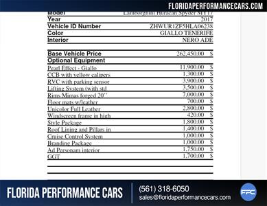 2017 Lamborghini Huracan LP 610-4 Spyder   - Photo 24 - Riviera Beach, FL 33407