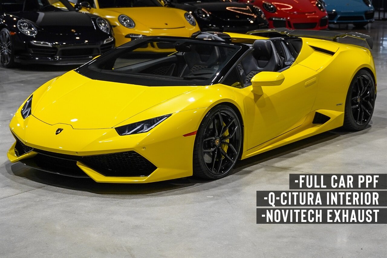 2017 Lamborghini Huracan LP 610-4 Spyder   - Photo 1 - Riviera Beach, FL 33407