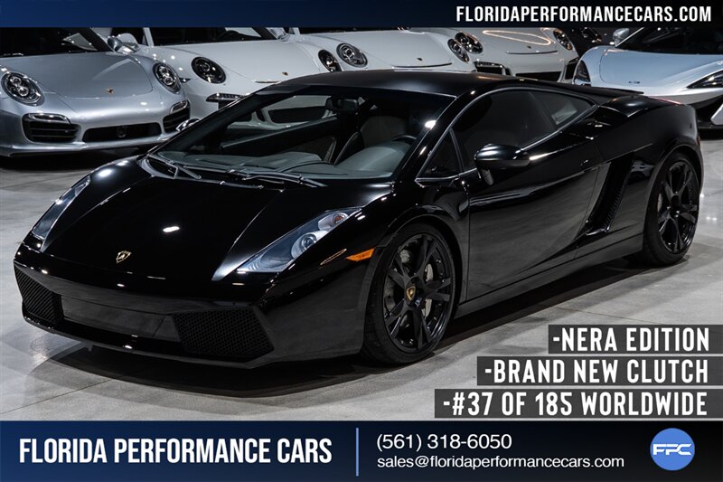Nero Noctis 2007 Lamborghini Gallardo Coupe All-Wheel Drive Automatic