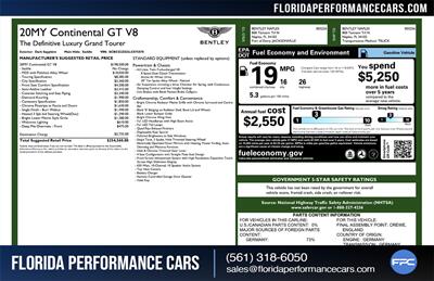 2020 Bentley Continental GT V8   - Photo 17 - Riviera Beach, FL 33407