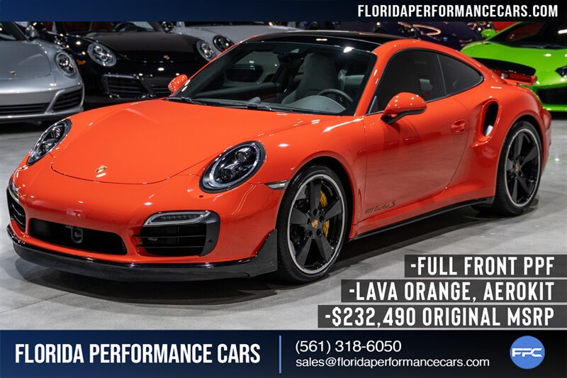 2016 Porsche 911 Turbo S  