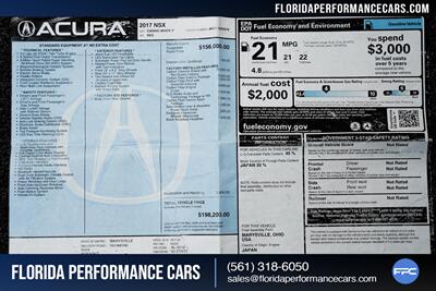 2017 Acura NSX SH-AWD Sport Hybrid   - Photo 27 - Riviera Beach, FL 33407