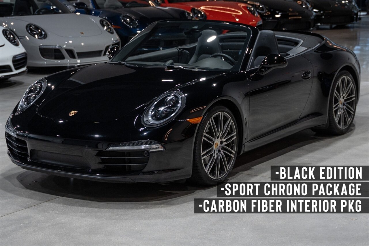 2016 Porsche 911 Carrera Black Edition   - Photo 1 - Riviera Beach, FL 33407