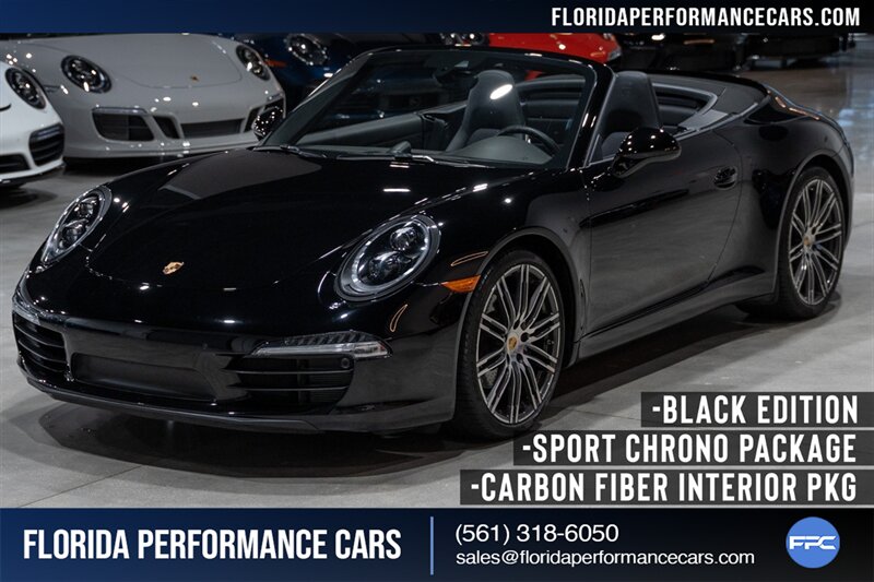 2016 Porsche 911 Carrera Black Edition  