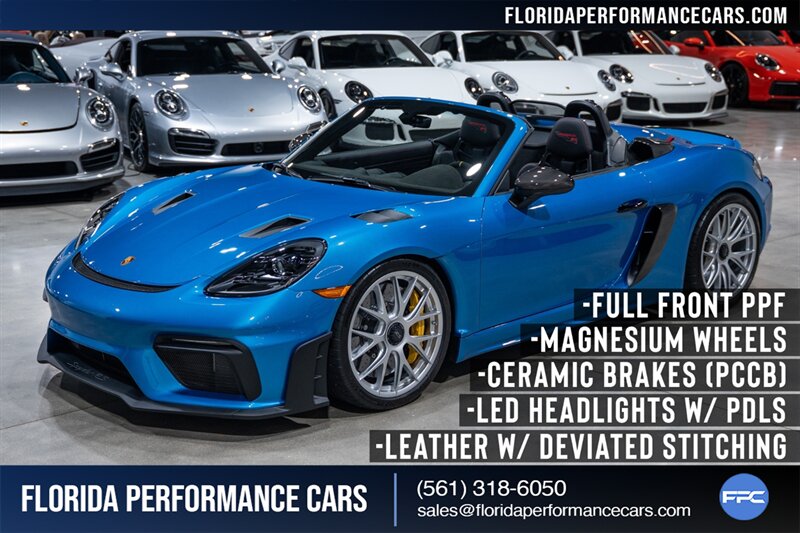2024 Porsche 718 Boxster Spyder RS  