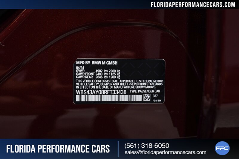 2024 BMW M3 Competition xDrive   - Photo 36 - Riviera Beach, FL 33407