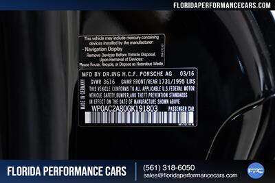 2016 Porsche Cayman GT4   - Photo 33 - Riviera Beach, FL 33407