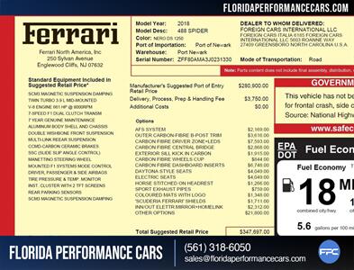 2018 Ferrari 488 Spider   - Photo 32 - Riviera Beach, FL 33407