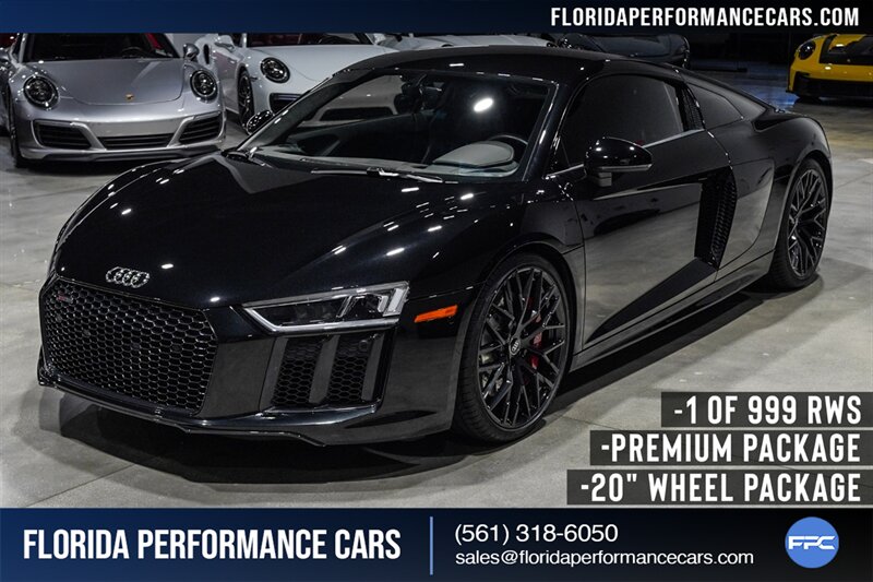 2018 Audi R8 5.2 V10 RWS   - Photo 1 - Riviera Beach, FL 33407