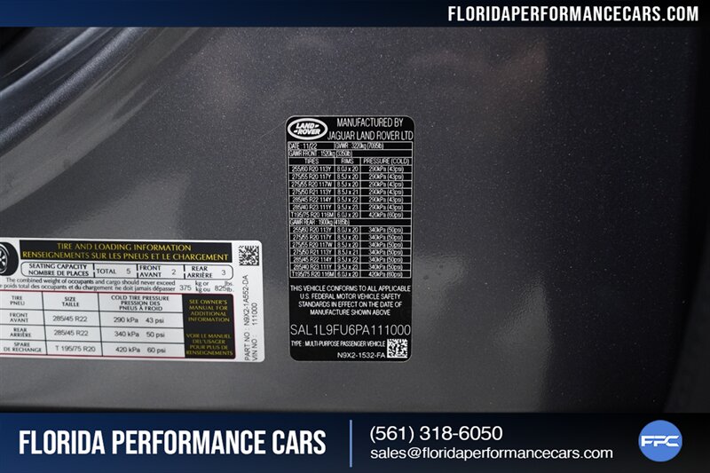 2023 Land Rover Range Rover Sport P400 Dynamic SE   - Photo 35 - Riviera Beach, FL 33407