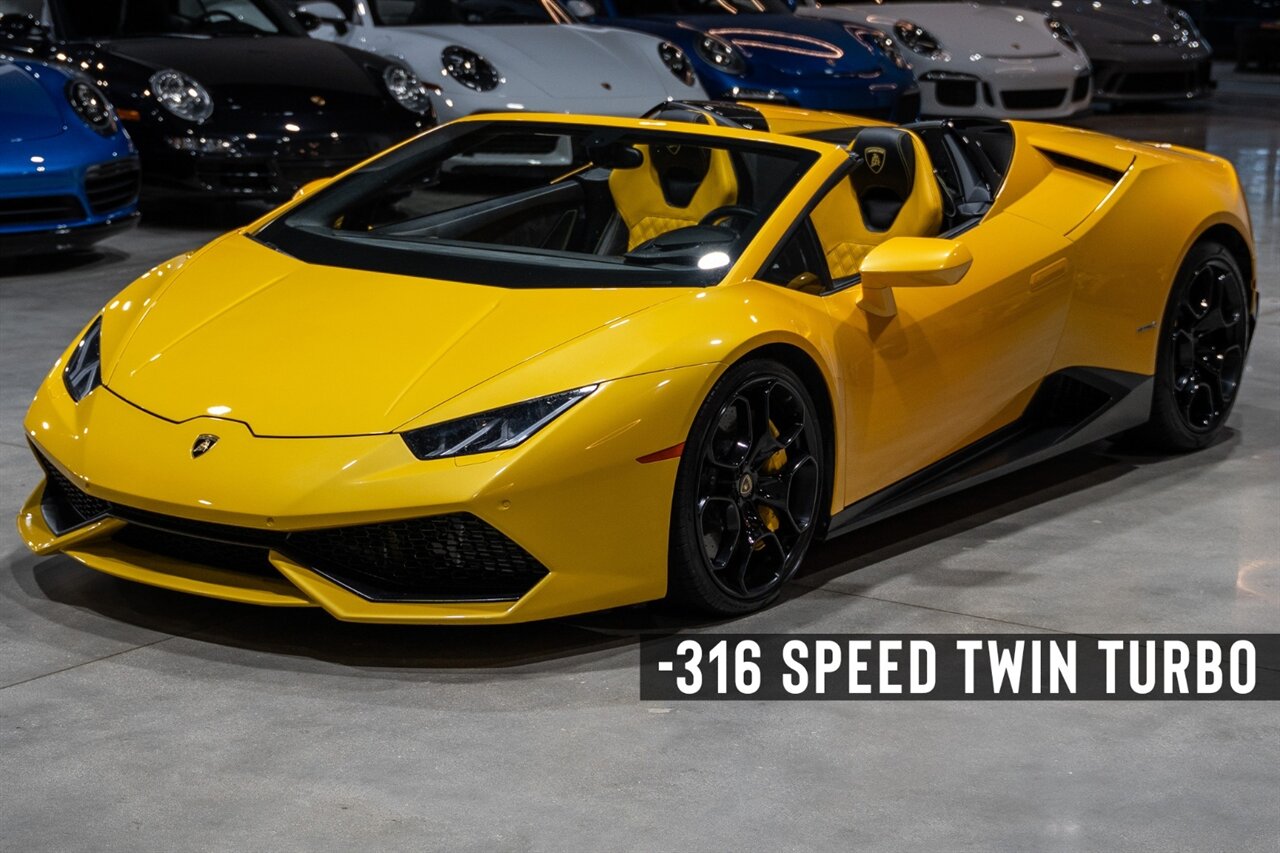 2016 Lamborghini Huracan LP 610-4 Spyder   - Photo 1 - Riviera Beach, FL 33407