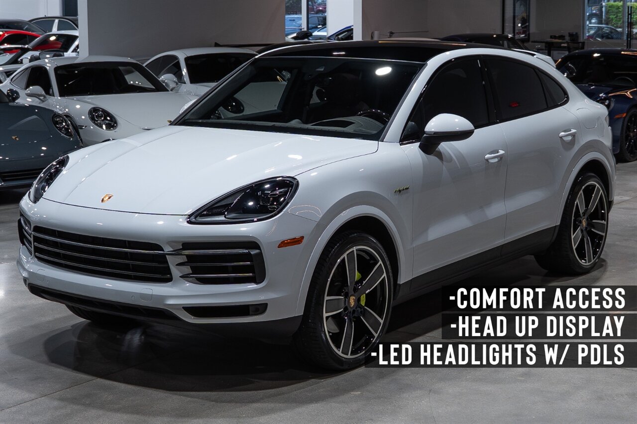 2023 Porsche Cayenne E-Hybrid Coupe Platinum   - Photo 1 - Riviera Beach, FL 33407