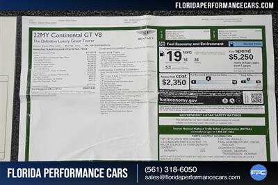 2022 Bentley Continental GT V8   - Photo 24 - Riviera Beach, FL 33407