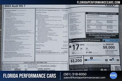 2023 Audi RS 7 4.0T quattro - Photo 22 - Riviera Beach, FL 33407