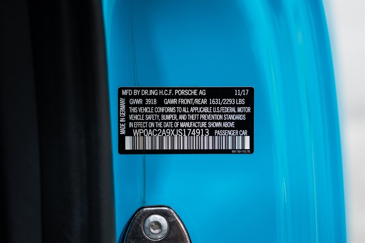 2018 Porsche 911 GT3   - Photo 27 - Riviera Beach, FL 33407