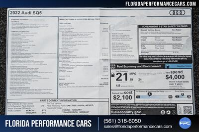 2022 Audi SQ5 3.0T quattro Premium Plus - Photo 39 - Riviera Beach, FL 33407