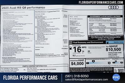 2025 Audi RS Q8 performance 4.0T quattro   - Photo 22 - Riviera Beach, FL 33407