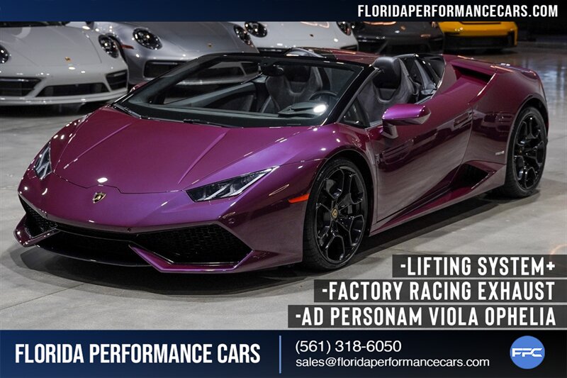 2016 Lamborghini Huracan LP 610-4 Spyder  