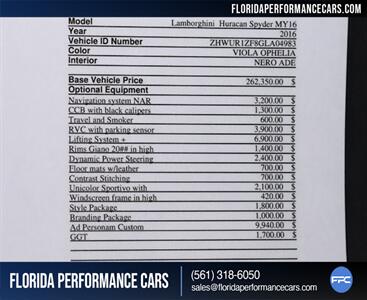 2016 Lamborghini Huracan LP 610-4 Spyder   - Photo 27 - Riviera Beach, FL 33407
