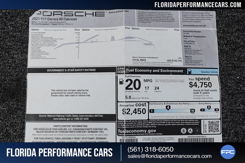 2021 Porsche 911 Carrera 4S   - Photo 18 - Riviera Beach, FL 33407