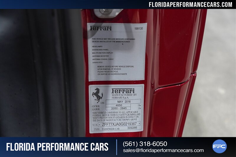 2016 Ferrari California T   - Photo 32 - Riviera Beach, FL 33407