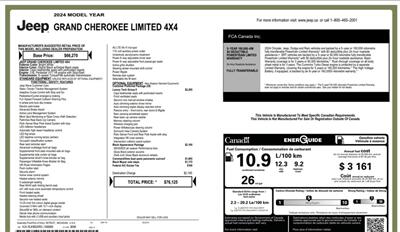 2024 Jeep Grand Cherokee Limited  4X4 - Photo 20 - St Albert, AB T8N 3Z7