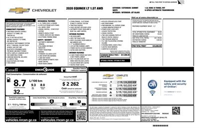 2020 Chevrolet Equinox LT 4x4 - Photo 17 - St Albert, AB T8N 3Z7