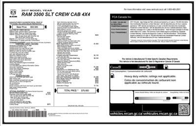 2017 RAM 3500 SLT Sport Diesel  4x4 - Photo 10 - St Albert, AB T8N 3Z7