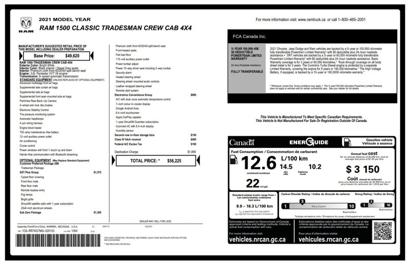 2021 RAM 1500 Classic SXT 4X4 - Photo 14 - St Albert, AB T8N 3Z7