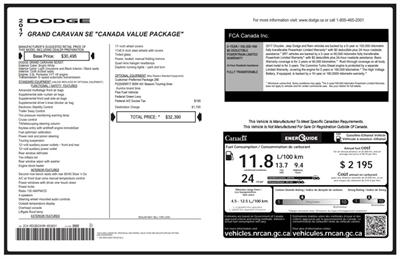 2017 Dodge Grand Caravan SE   - Photo 18 - Acheson, AB T7X 5A3