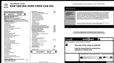 2023 RAM 3500 Big Horn Diesel Dually  4x4 - Photo 11 - St Albert, AB T8N 3Z7