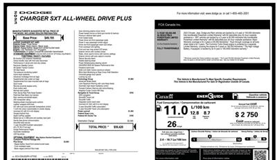 2023 Dodge Charger SXT Plus Sunroof  AWD - Photo 17 - St Albert, AB T8N 3Z7