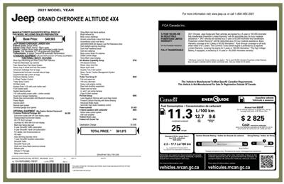 2021 Jeep Grand Cherokee Altitude   - Photo 14 - St Albert, AB T8N 3Z7