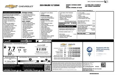 2024 Chevrolet Malibu LT Sport Edition - Photo 18 - St Albert, AB T8N 3Z7