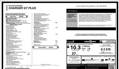 2023 Dodge Charger GT Plus Blacktop Sunroof - Photo 18 - St Albert, AB T8N 3Z7