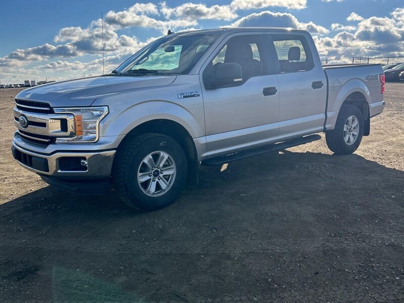 Ingot Silver 2019 Ford F-150 XLT SuperCrew 4WD Pickup Truck Four-Wheel Drive Automatic