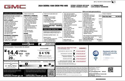 2024 GMC Sierra 1500 Pro Graphite Edition  4x4 - Photo 12 - St Albert, AB T8N 3Z7
