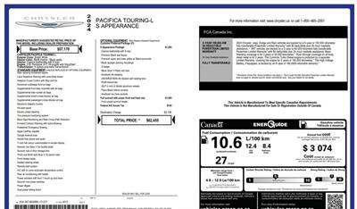 2024 Chrysler Pacifica Touring L Sunroof S package - Photo 21 - St Albert, AB T8N 3Z7