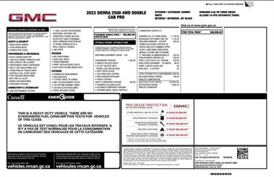 2023 GMC Sierra 2500 Pro Diesel 4x4 - Photo 17 - St Albert, AB T8N 3Z7