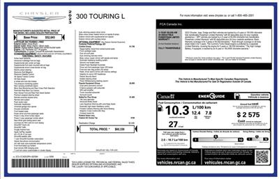 2023 Chrysler 300 Series Touring L   - Photo 19 - St Albert, AB T8N 3Z7