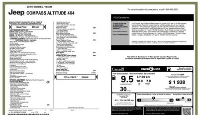 2019 Jeep Compass Altitude  4x4 - Photo 16 - Acheson, AB T7X 5A3