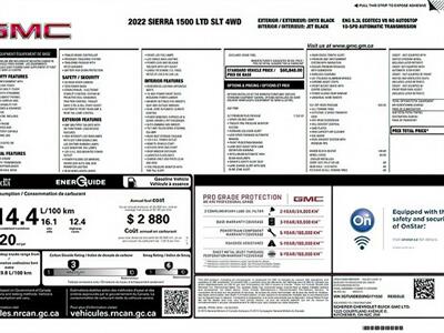 2022 GMC Sierra 1500 Limited SLT X31 Off-Road  4X4 - Photo 17 - St Albert, AB T8N 3Z7