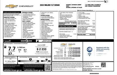 2024 Chevrolet Malibu LT Sport Edition   - Photo 17 - St Albert, AB T8N 3Z7