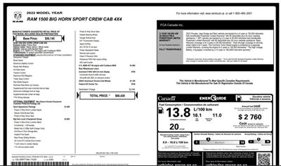 2022 RAM 1500 Big Horn Sport 4x4 - Photo 11 - St Albert, AB T8N 3Z7
