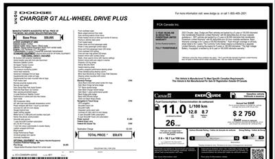 2023 Dodge Charger GT Plus Blacktop Sunroof AWD - Photo 17 - St Albert, AB T8N 3Z7