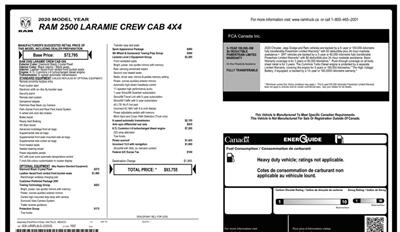 2020 RAM 2500 Laramie Sport Diesel  4x4 - Photo 22 - St Albert, AB T8N 3Z7