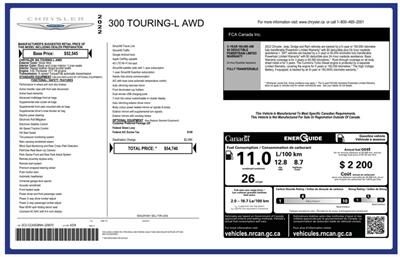 2022 Chrysler 300 Series Touring L  AWD - Photo 16 - St Albert, AB T8N 3Z7