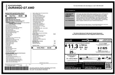 2023 Dodge Durango GT Blacktop  AWD - Photo 17 - St Albert, AB T8N 3Z7